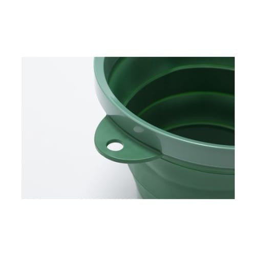 折りたたみバケツ グリーン 8L TOR