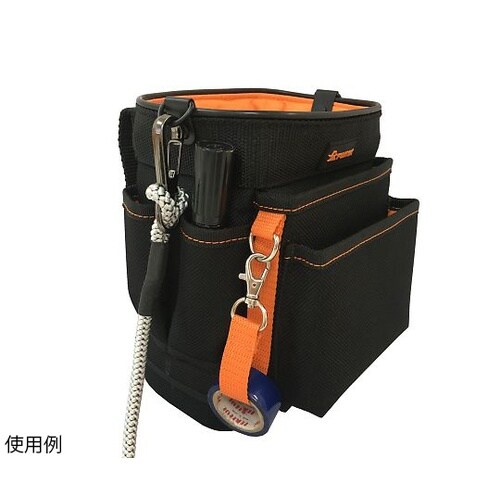 WB−23 ウエストライン布製電工バッグ