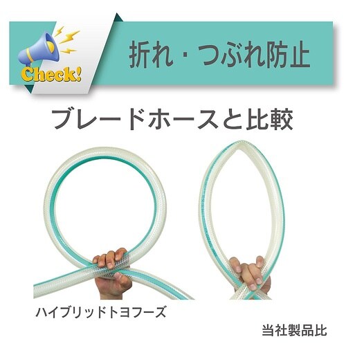 食品・飲料水用耐熱耐圧ホース ハイブリッ