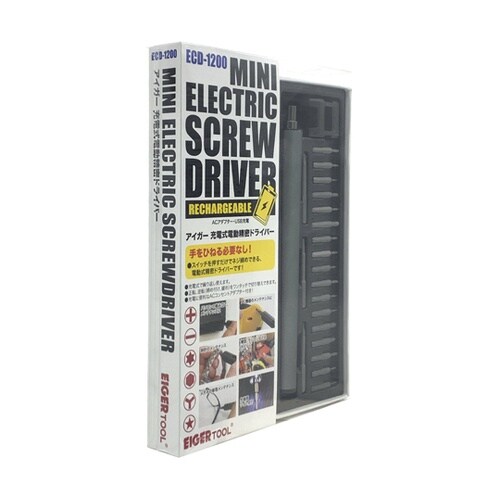 充電式電動精密ドライバー ECD−120