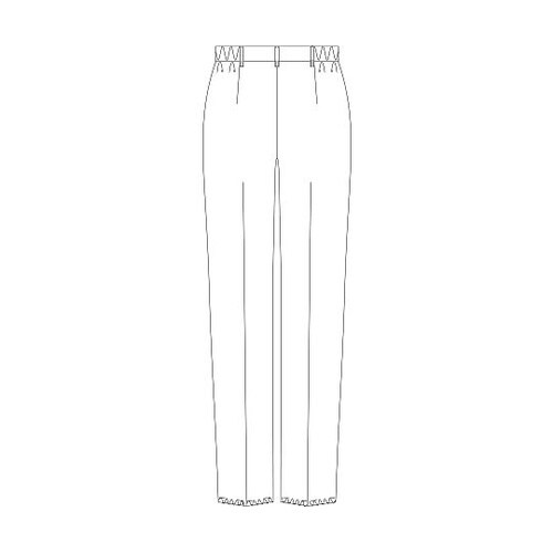 802−80AP白S ストレートパンツ