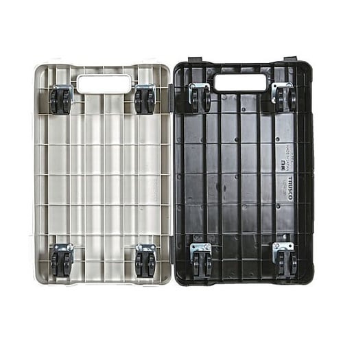 軽量平台車 インテリアキャリー オフホワ