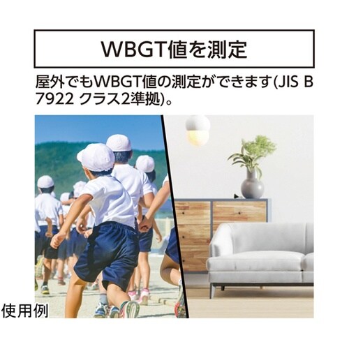 熱中症計 黒球式 Basic 73223