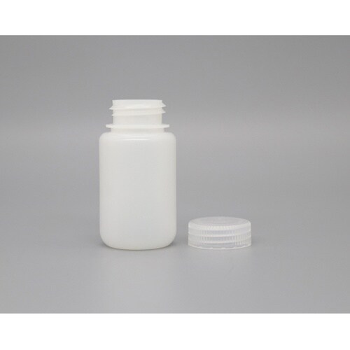 広口試薬ボトル(HDPE 白色 滅菌)1