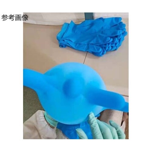 ニトリルクリア手袋 RB(M)ブルー S