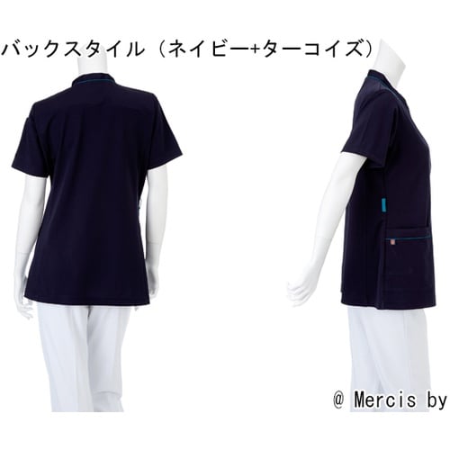 男女兼用スクラブ ネイビーP S MFF