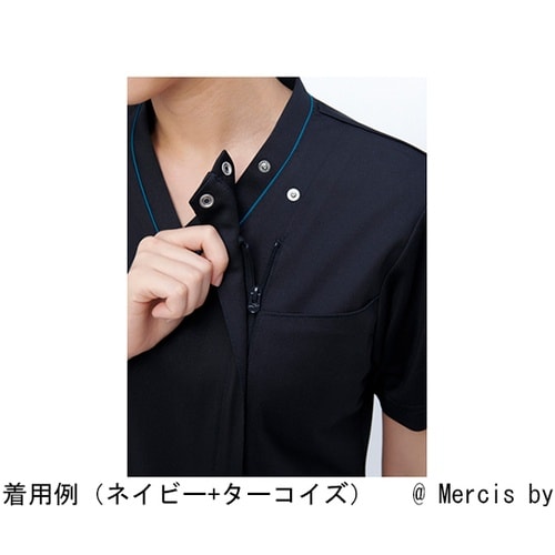 男女兼用スクラブ ネイビーP S MFF