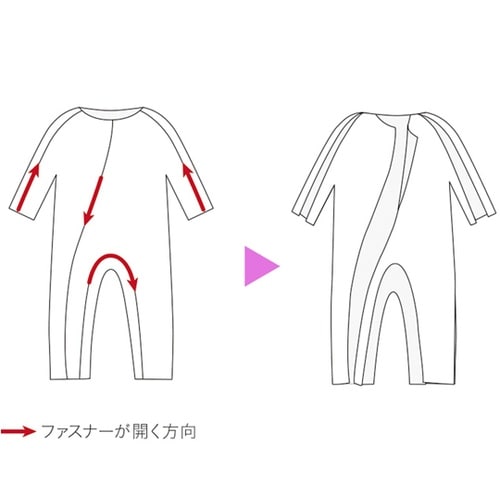 105903 ソフトケアねまき ピンクM