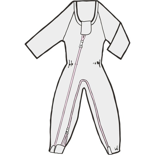 4300ビエラ ブルーM つなぎねまき