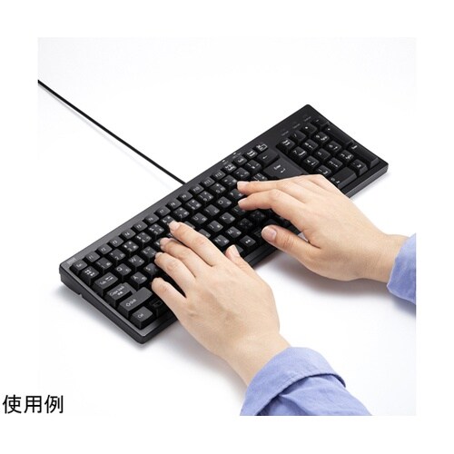 USBハブ付コンパクトキーボード SKB