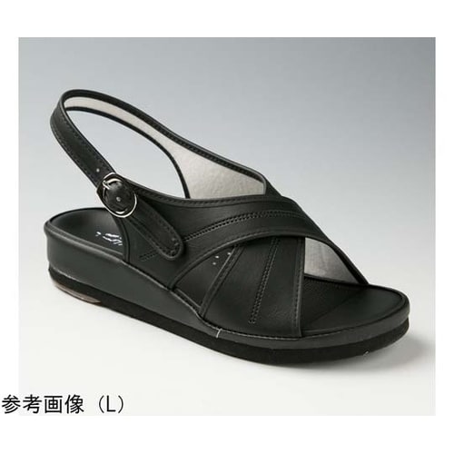 防汚抗菌防臭フットベットサンダル ブラッ