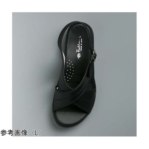 防汚抗菌防臭フットベットサンダル ブラッ