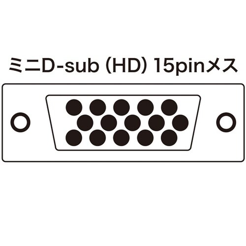 ディスプレイ切替器(ミニD−sub(HD