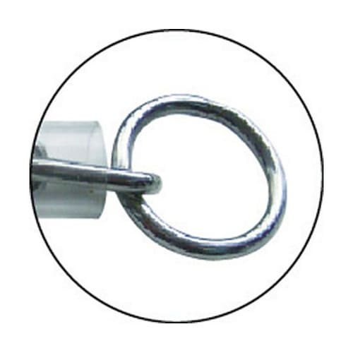 S124ステンレス用心鎖(チューブ通し)