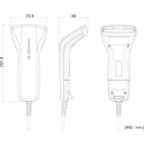 1次元CCDタッチスキャナ UF1C42