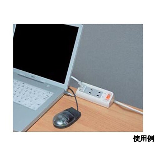 AC125V/15Ax2m タップ(3口