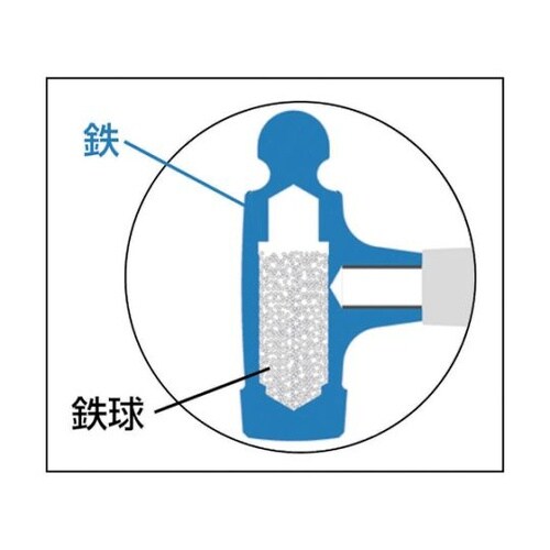 TKS10 片手ショックレスハンマー