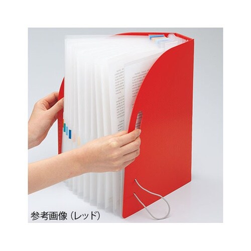 F7690−11ドキュメントボックス縦紺