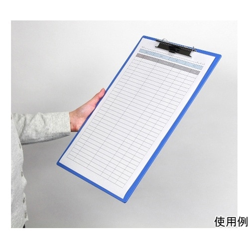 カラー用箋挟 タテ型 A3E 青 KB−