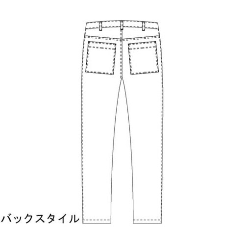 男女兼用パンツ ブラック L KZN86
