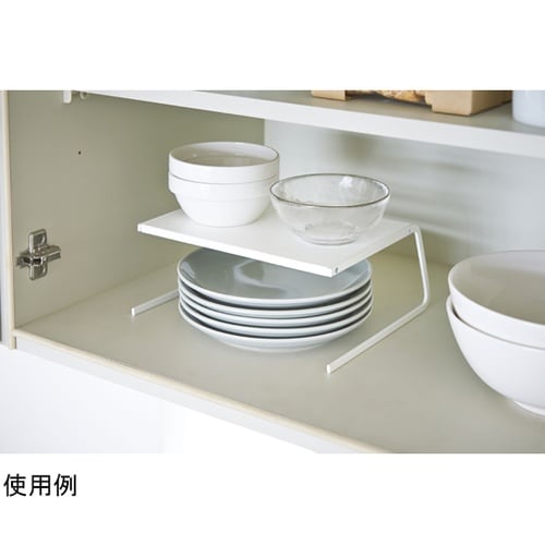 ディッシュストレージ プレート S ホワ