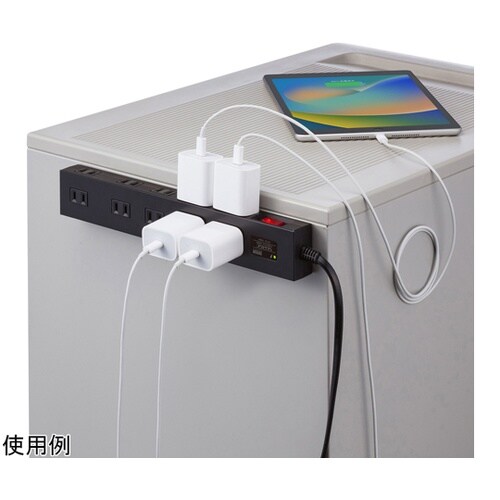 雷ガードタップ 2m ブラック TAP−