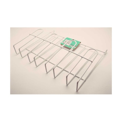 メッシュパネル用 マガジンラック 白 横