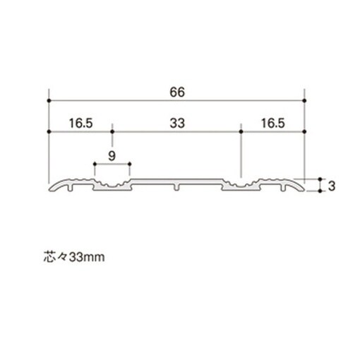27053 ウイングレールR1820mm