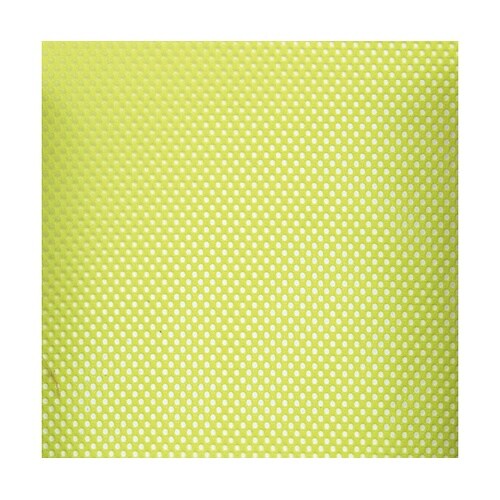 B3467Y メッシュベスト無地 蛍光黄