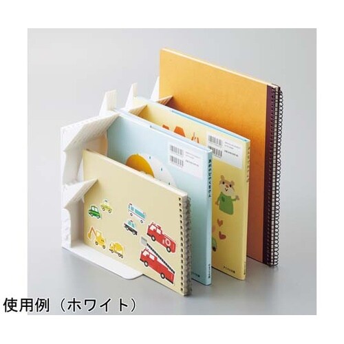 1冊でも倒れないブックスタンド A4 ホ