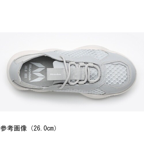 作業靴 マンダムLightCool グレ
