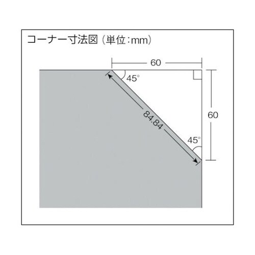 スチール製ワゴン用マット ピラミット 6