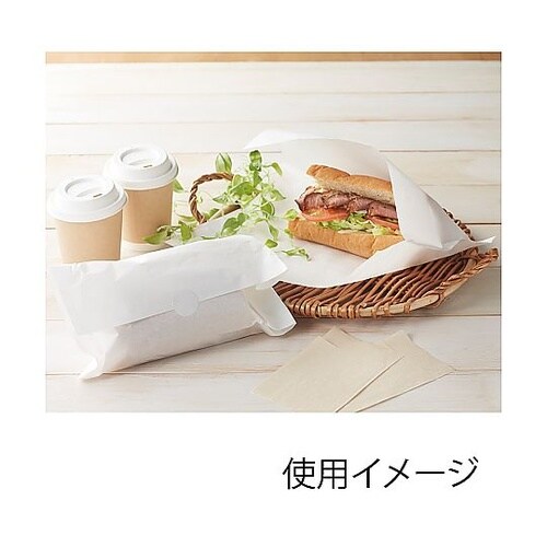 バーガー・ホットドッグスリーブ袋 白無地