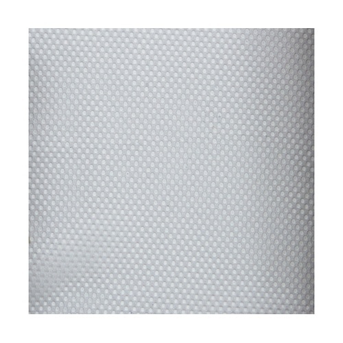 B3768W ベストJr 無地 白