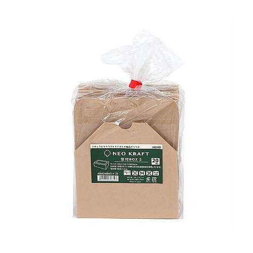 食品箱 ネオクラフト 窓付BOX S ク