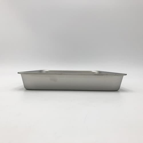 ステンレス角バット浅型 ツヤ消し仕様 1