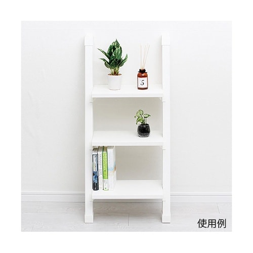 2×4立て掛けシェルフ ホワイト AP−