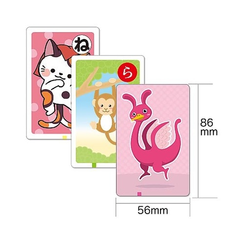 人気かるた3点セット(妖怪・いきもの・カ