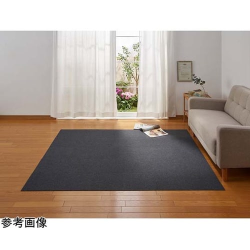 撥水タイルマット 8枚入 ダークグレー