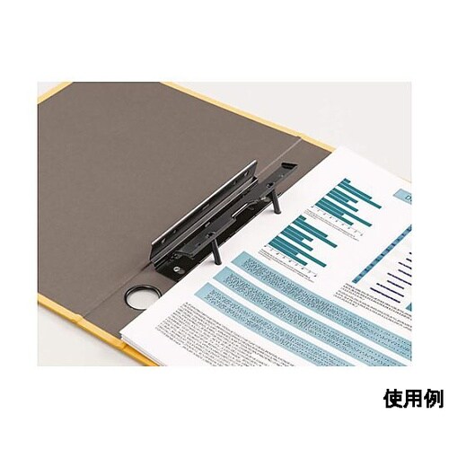A4 片開きパイプ式ファイル(500枚/