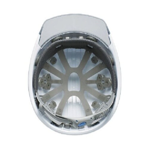 エアライト搭載ヘルメット(PC製・透明ひ