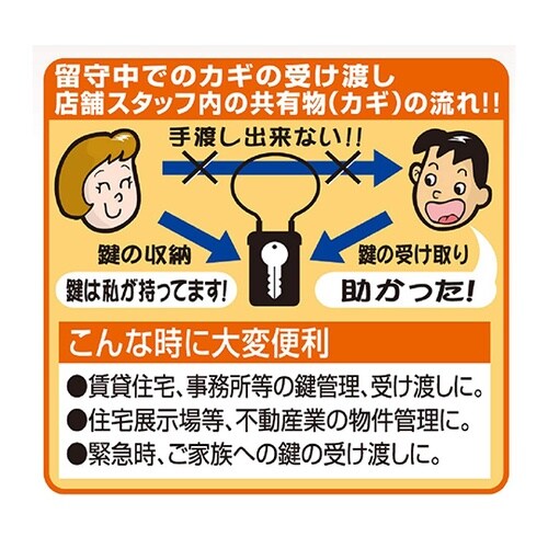 N−1288 ワイヤー式キーストックミニ