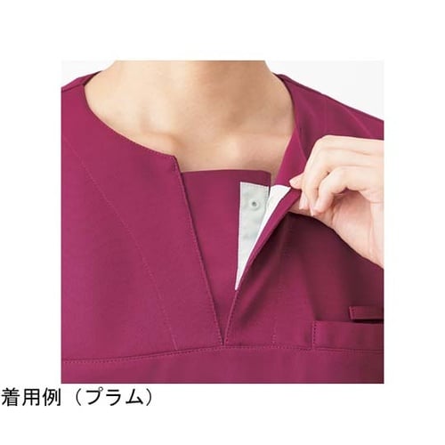 スクラブ(男女兼用)プラム SS 989
