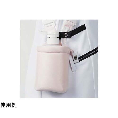 スクラブジャケット(半袖男女)ホワイト×