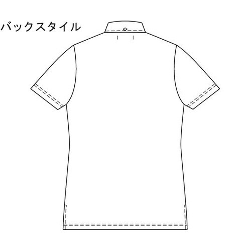 ニットシャツ アプリコット L KZN2