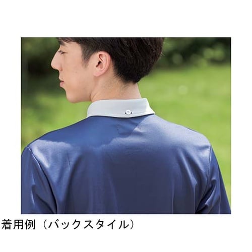 ニットシャツ ネイビー SS KZN23