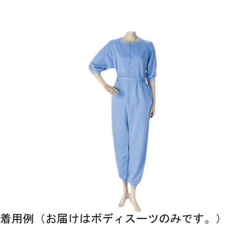 105603 ボディースーツ 水色 M