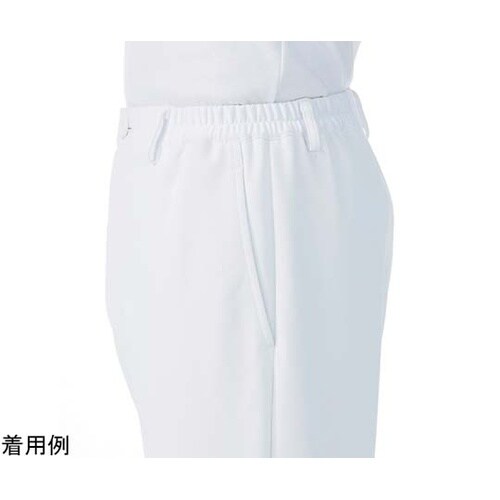 メンズスラックス ホワイト S 857−