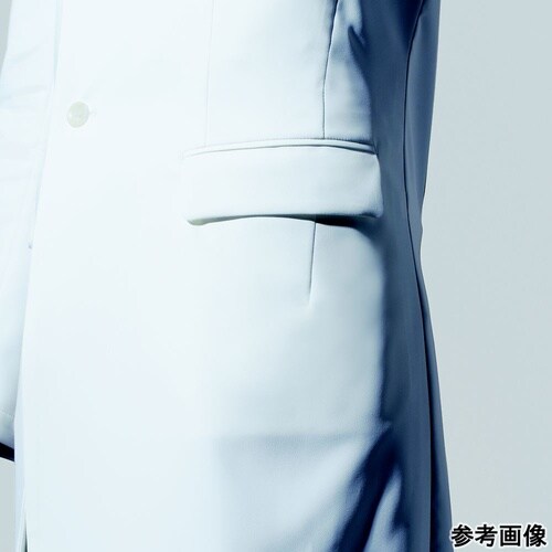 メンズ診察衣 ホワイト M KZN209