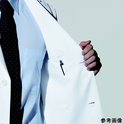 メンズ診察衣 ホワイト S KZN209